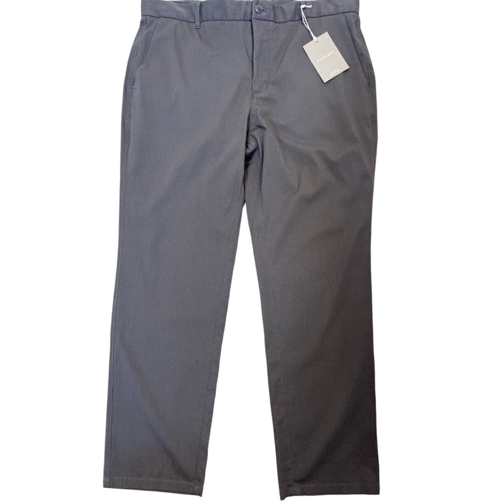 Everlane Pants Uniform The Performance Chino Slim Fit Gray Mens‎ 38x30 Career
